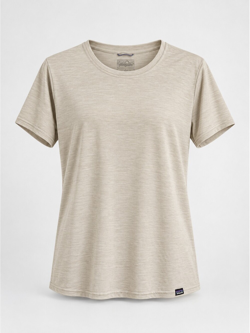 Patagonia Women's L Capilene Cool Daily Beige Performance T-Shirt